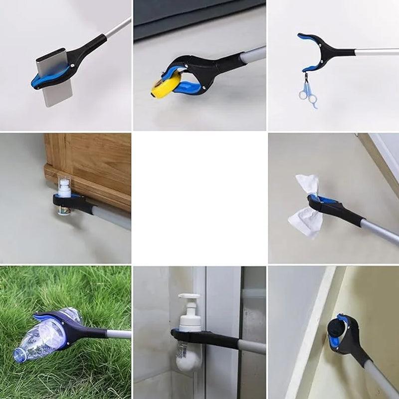 Foldable Ergonomic Grabber Tool with Magnetic Tip