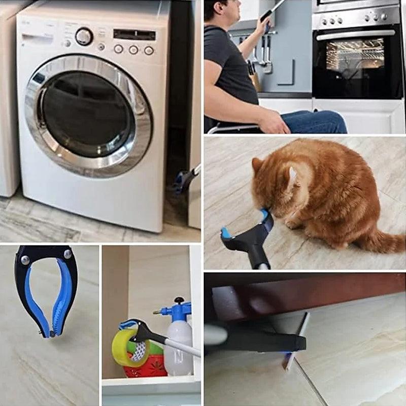 Foldable Ergonomic Grabber Tool with Magnetic Tip
