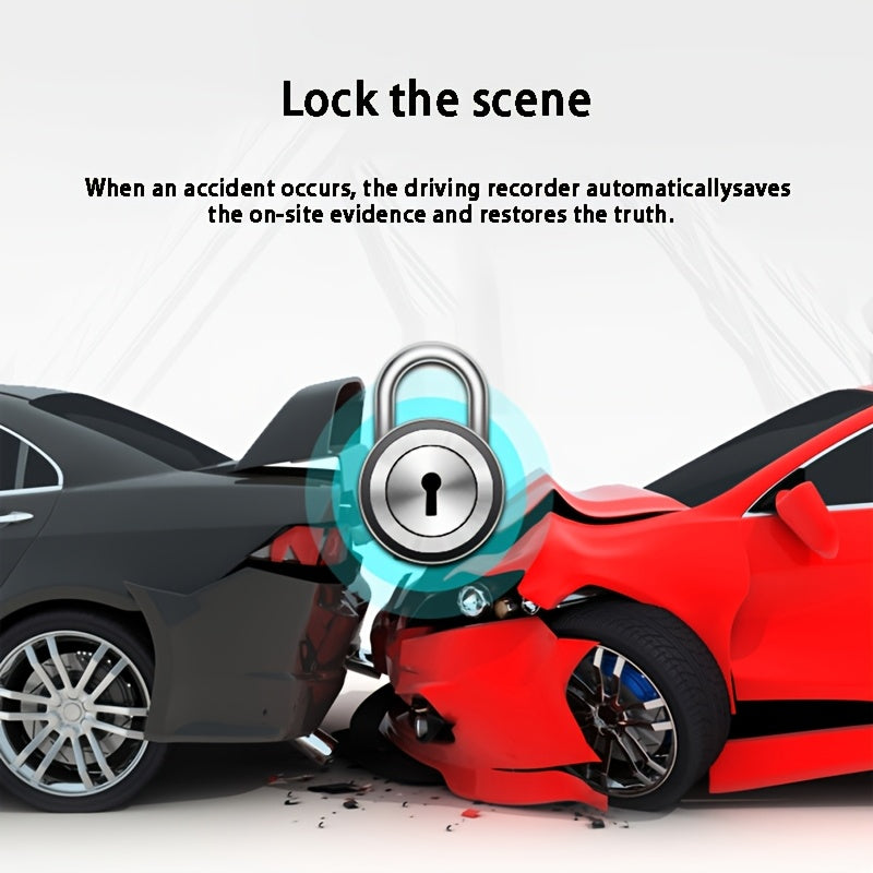 1080P LED Dashcam with Rechargeable Battery and Car Plug Power