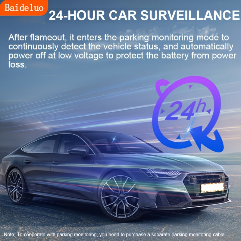 1080P LED Dashcam with Rechargeable Battery and Car Plug Power