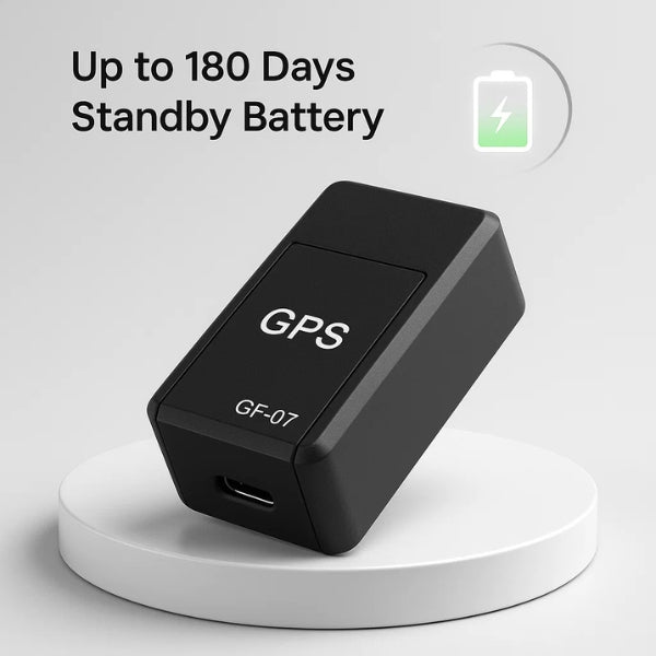 Real-Time GPS Tracker for Vehicle Theft Protection with Magnetic Mount