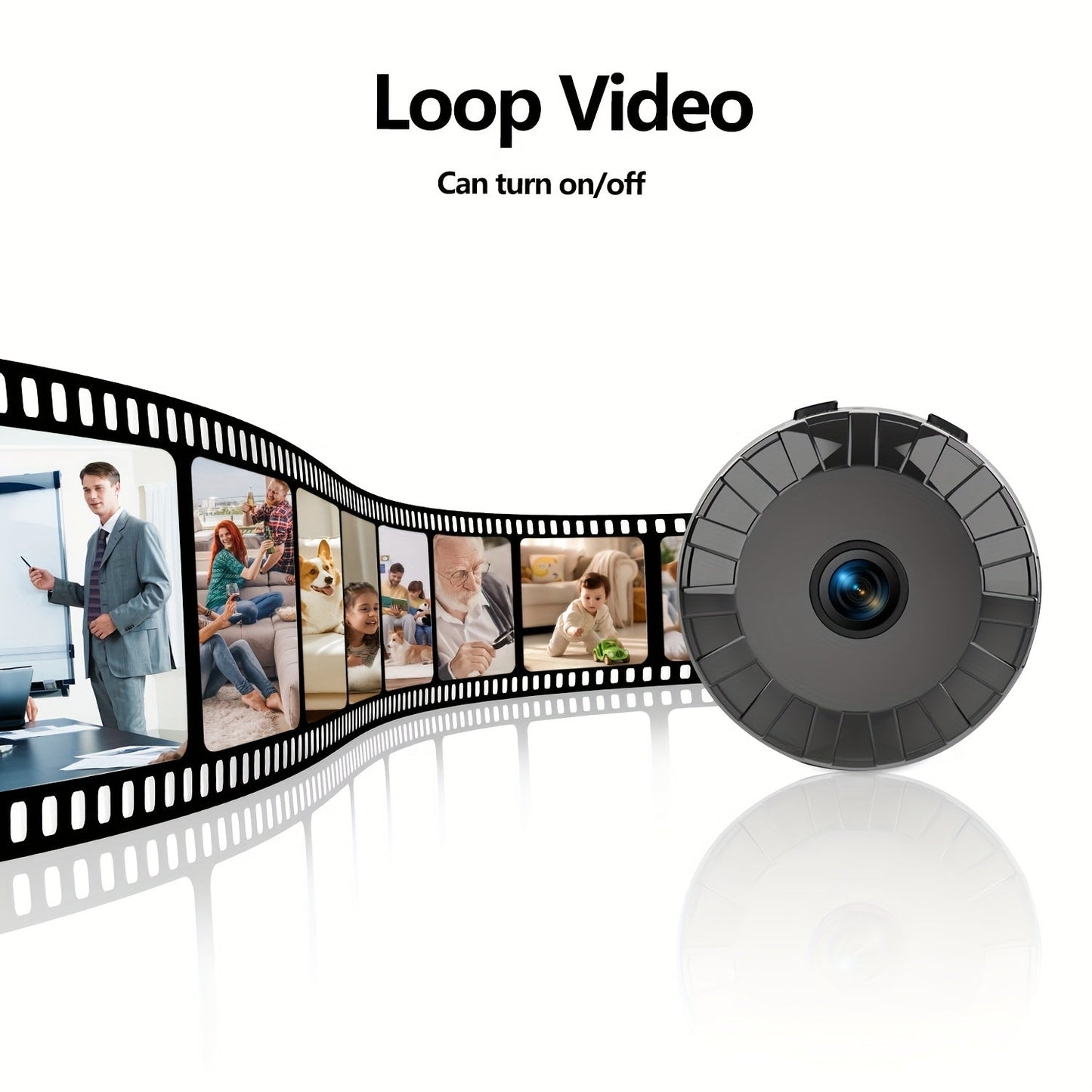 Wireless Rechargeable Surveillance Camera with Easy Setup