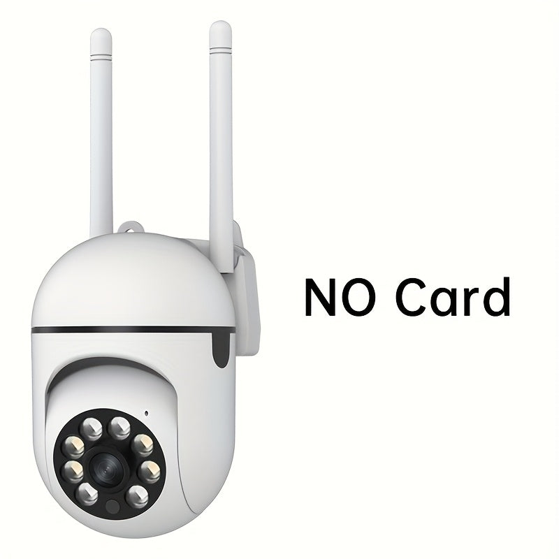 1080p Indoor Outdoor Security Camera with Night Vision and 2-Way Audio