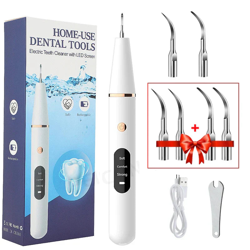 Ultrasonic Dental Cleaning Tool for Sensitive Gums
