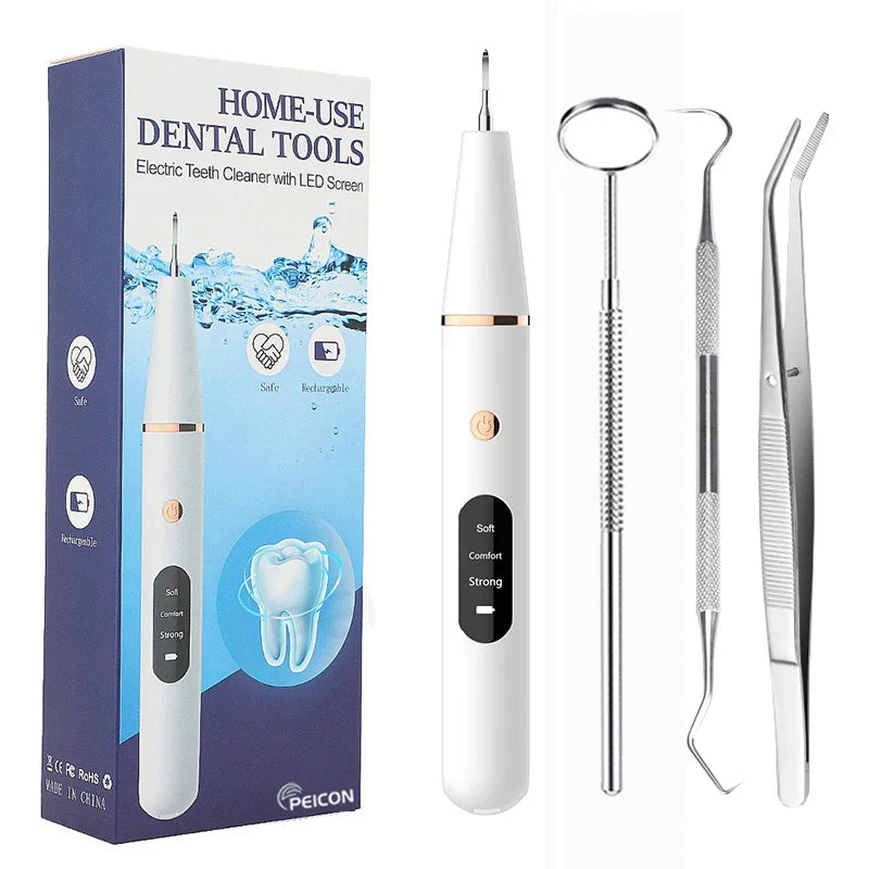 Ultrasonic Dental Cleaning Tool for Sensitive Gums