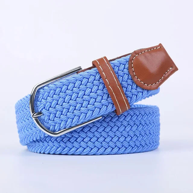 Casual Adjustable Stretch Belt in Elastic Fabric