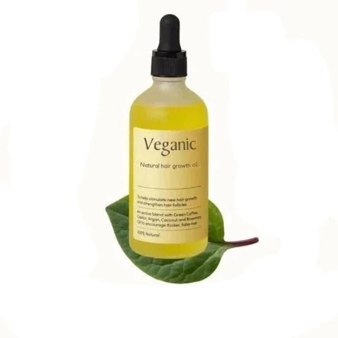 Natural Vegan Hair Oil for Healthy Hair Growth and Shine