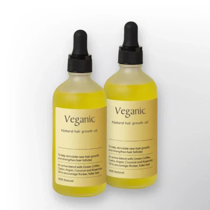 Natural Vegan Hair Oil for Healthy Hair Growth and Shine