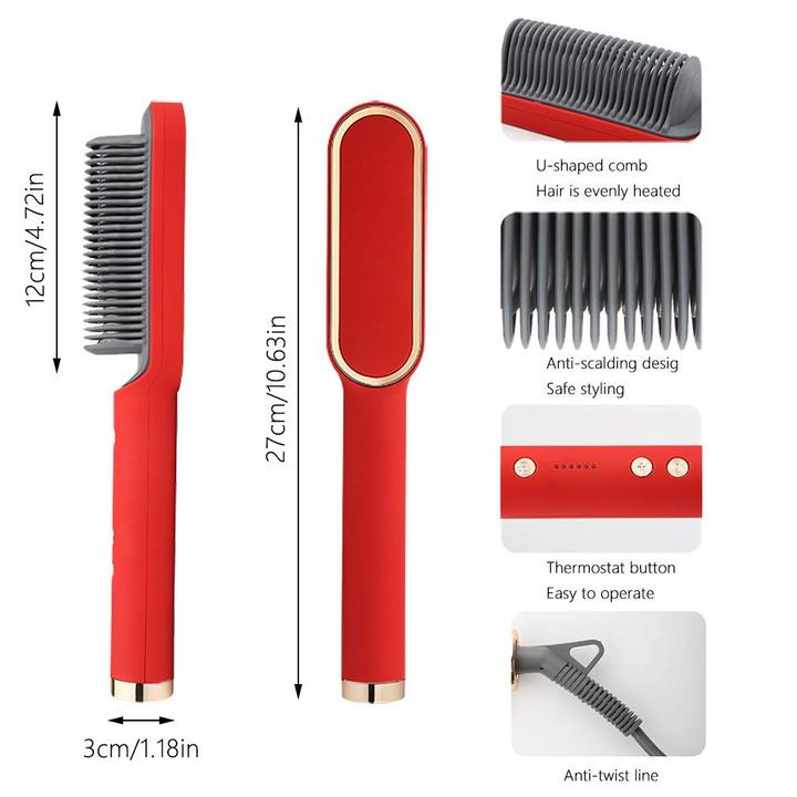Professional Straightening Comb for Silky Smooth Hair