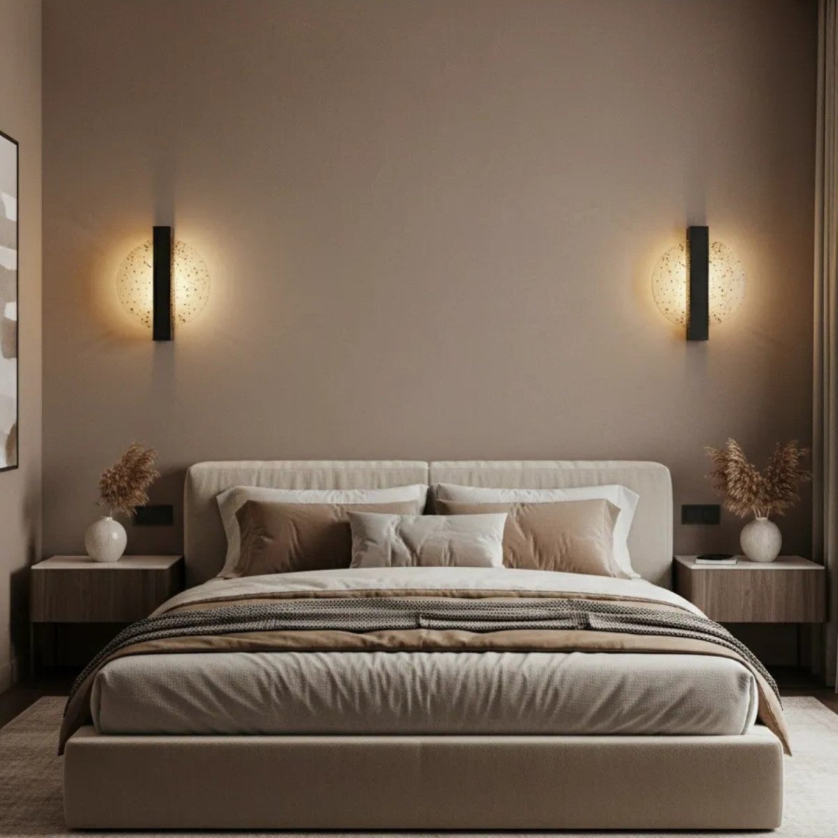 Halo Glow Acrylic Wall Light with Decorative Halo Effect