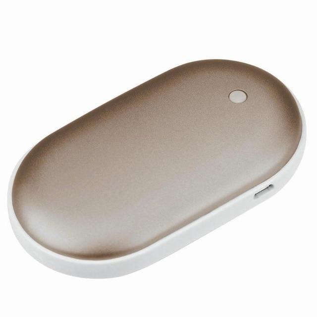 Rechargeable Hand Warmer and Power Bank with Quick Heating