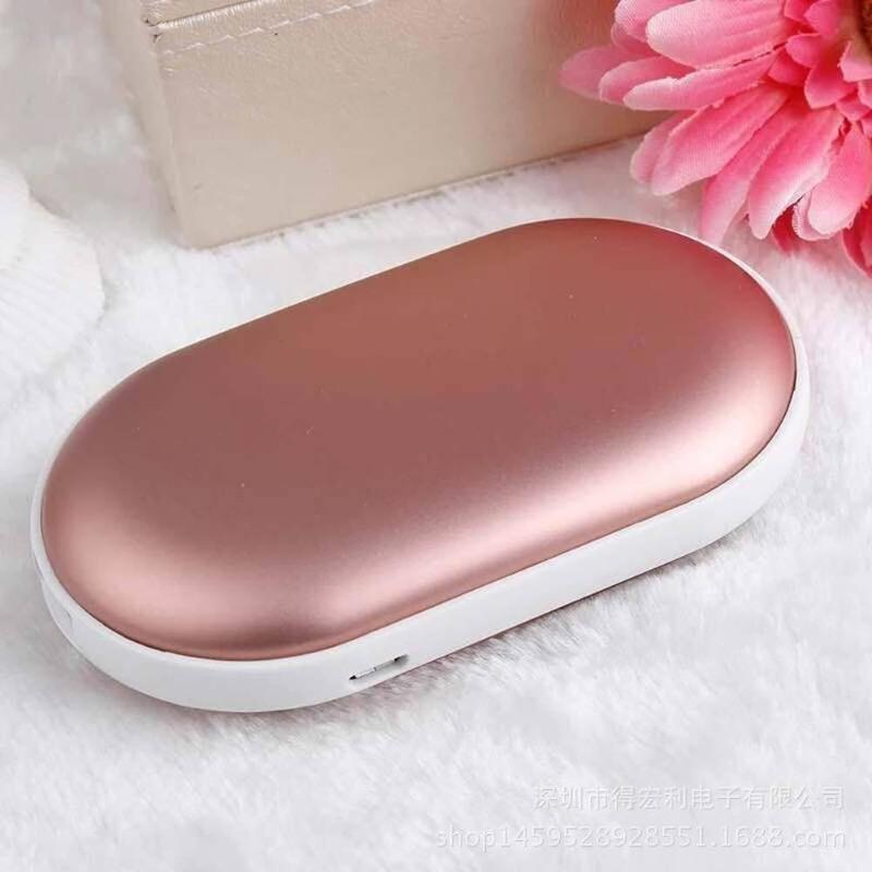 Rechargeable Hand Warmer and Power Bank with Quick Heating