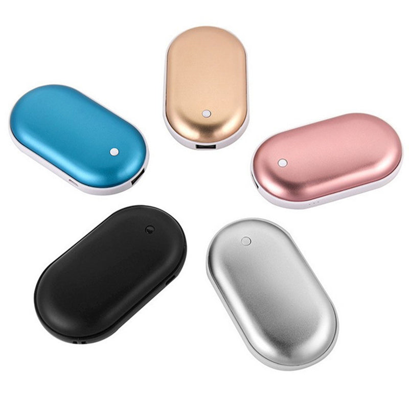 Rechargeable Hand Warmer and Power Bank with Quick Heating