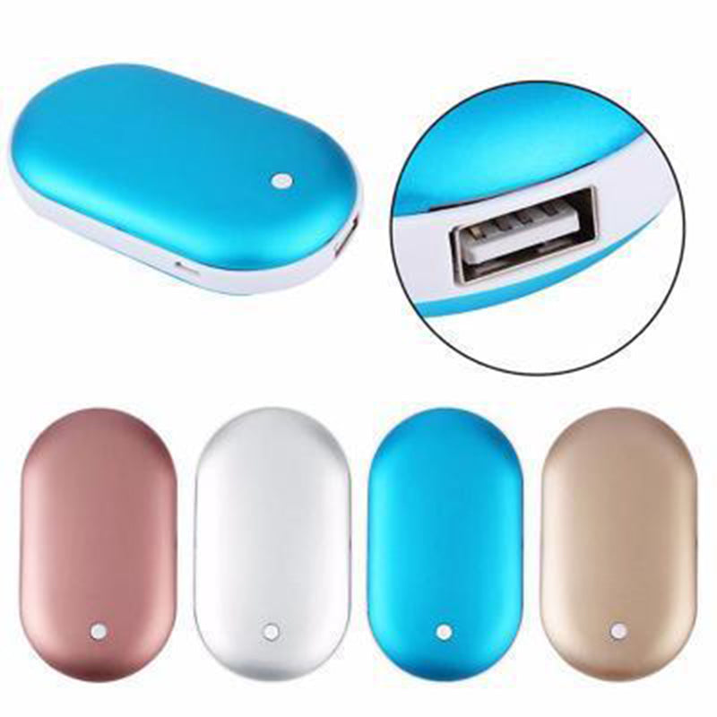 Rechargeable Hand Warmer and Power Bank with Quick Heating