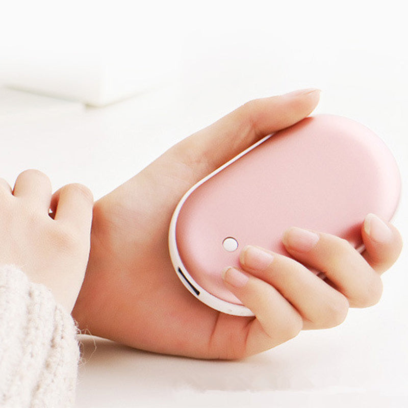 Rechargeable Hand Warmer and Power Bank with Quick Heating