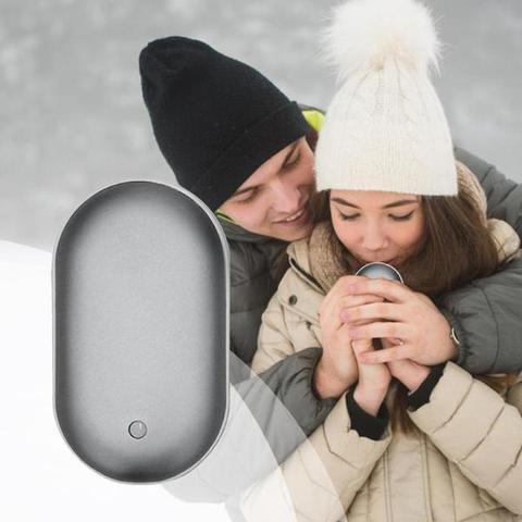 Rechargeable Hand Warmer and Power Bank with Quick Heating