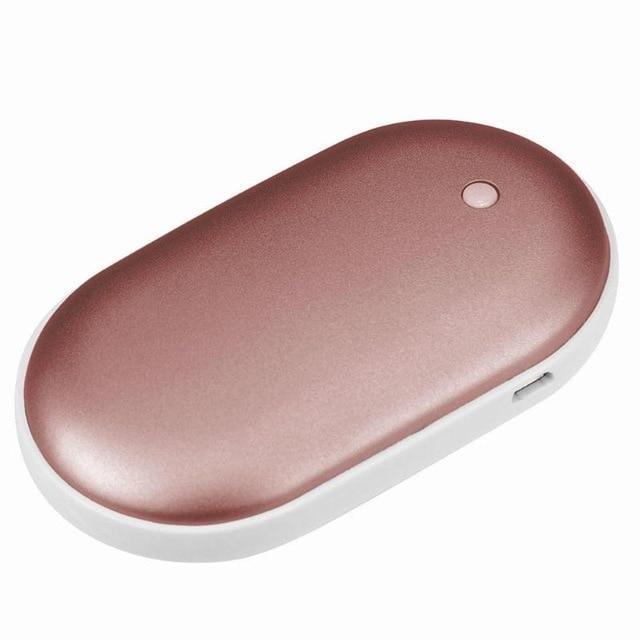 Rechargeable Hand Warmer and Power Bank with Quick Heating