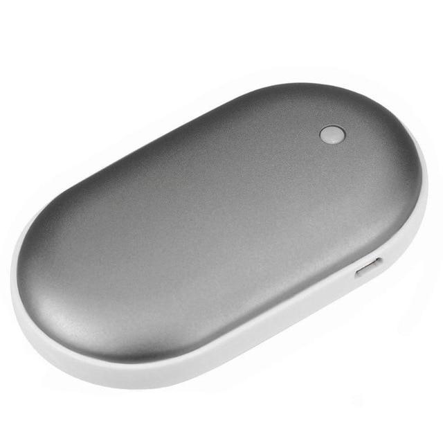 Rechargeable Hand Warmer and Power Bank with Quick Heating
