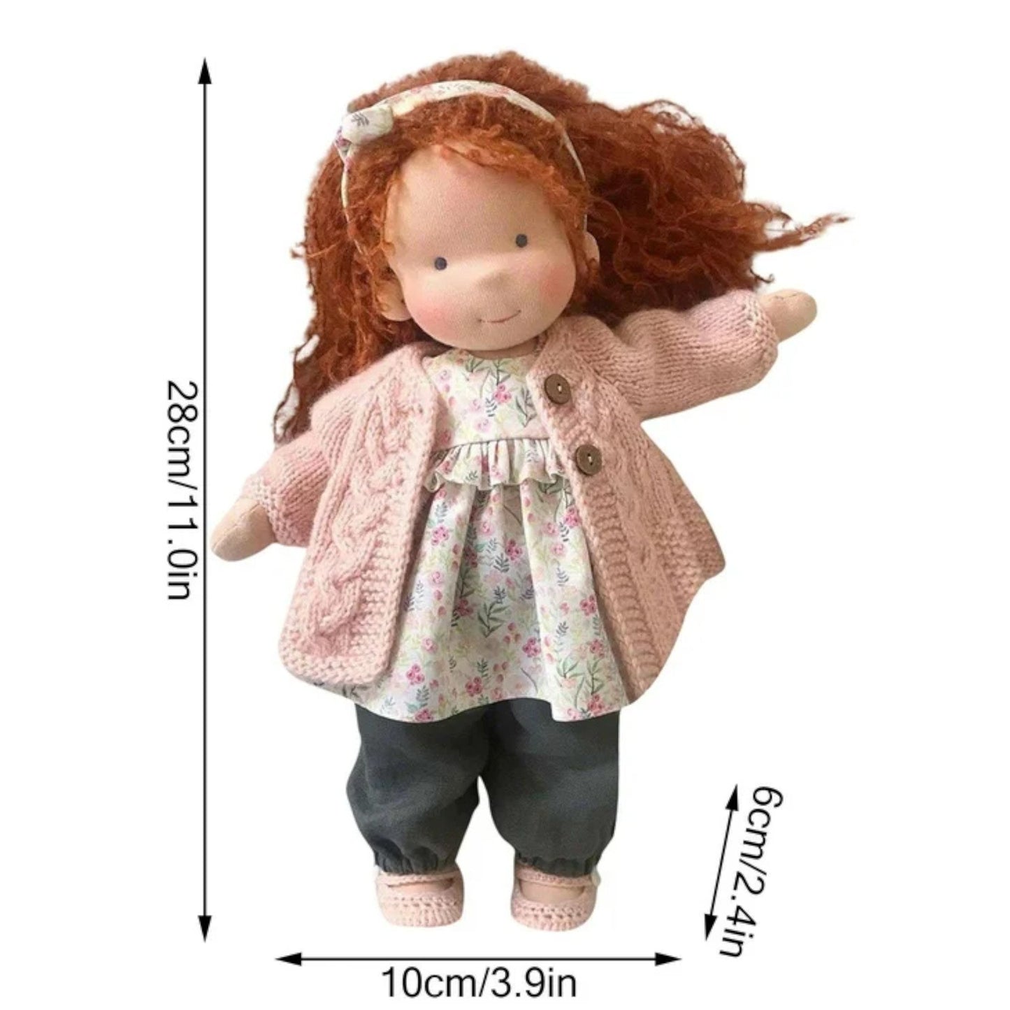 Handmade Educational Doll for Creative Play