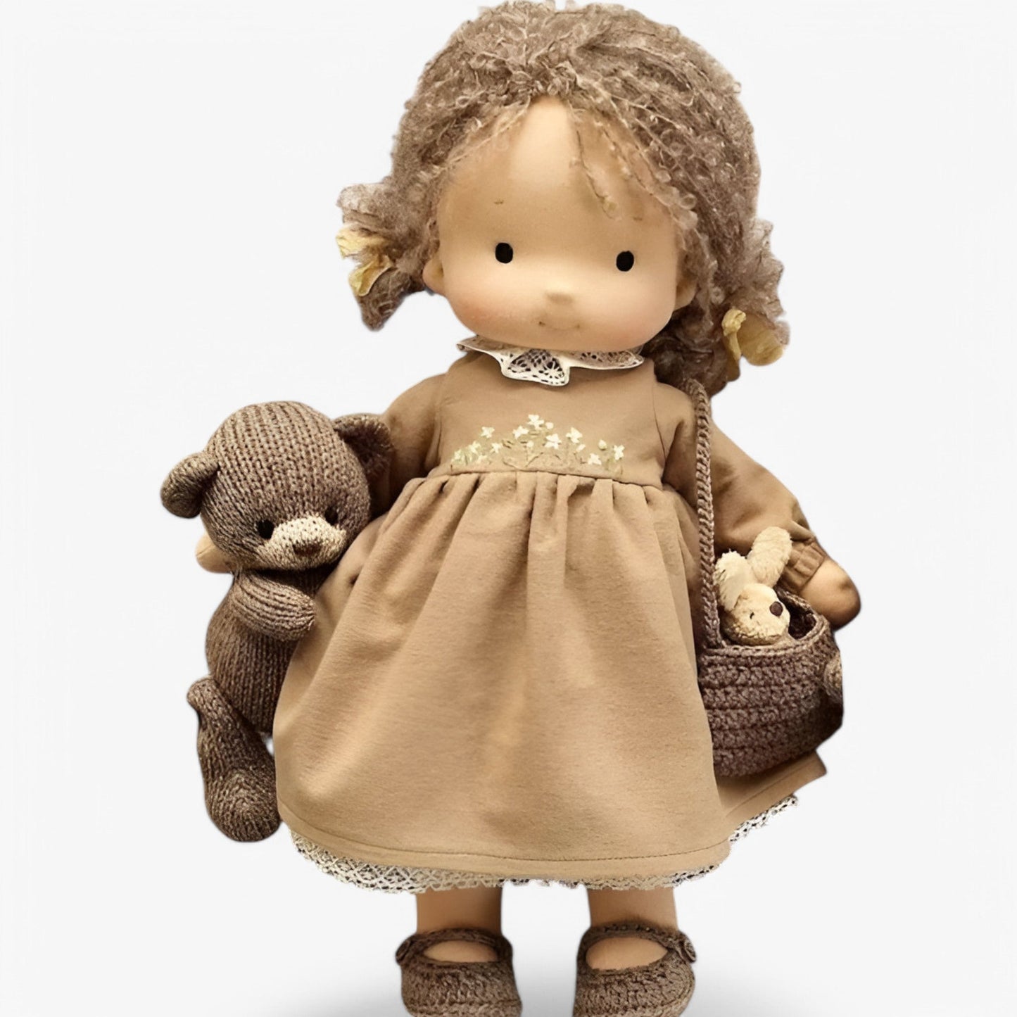 Handmade Educational Doll for Creative Play
