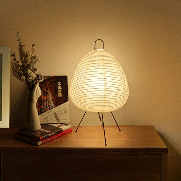 Japanese-Inspired Soft Light Table Lamp for Cozy Ambiance