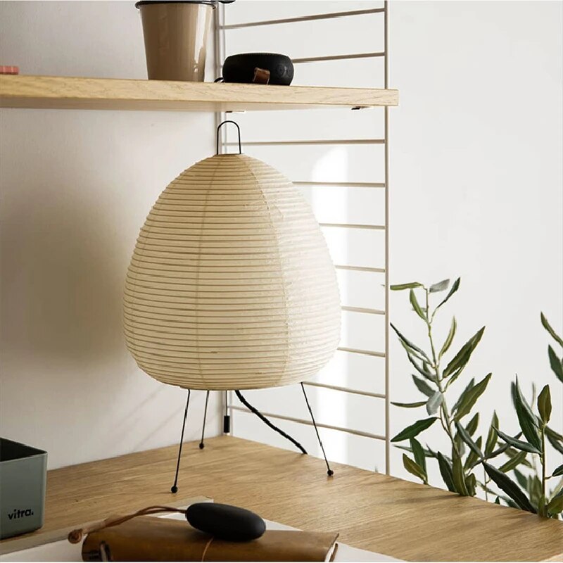 Japanese-Inspired Soft Light Table Lamp for Cozy Ambiance