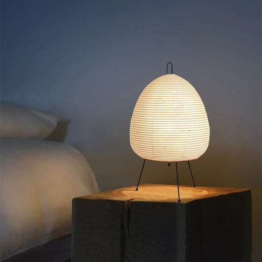 Japanese-Inspired Soft Light Table Lamp for Cozy Ambiance