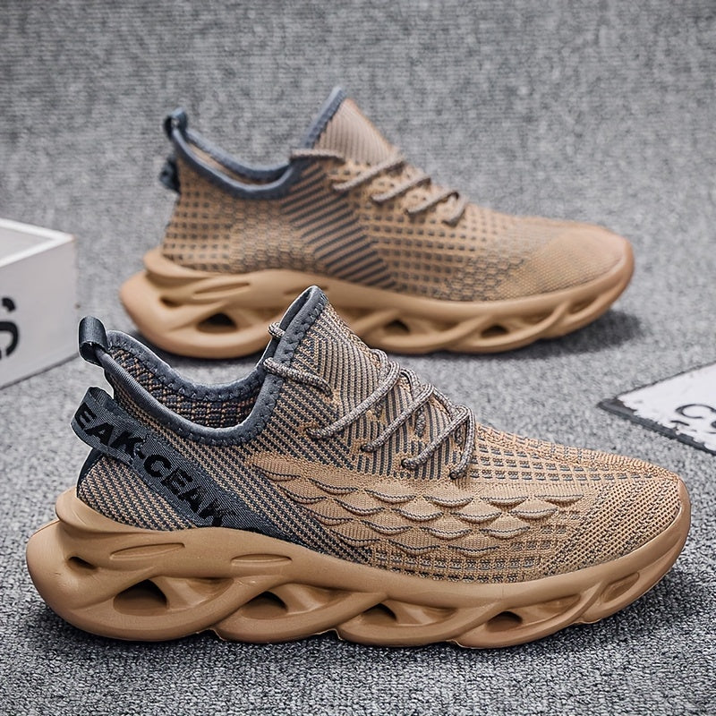 Breathable Slip-On Men's Running Shoes