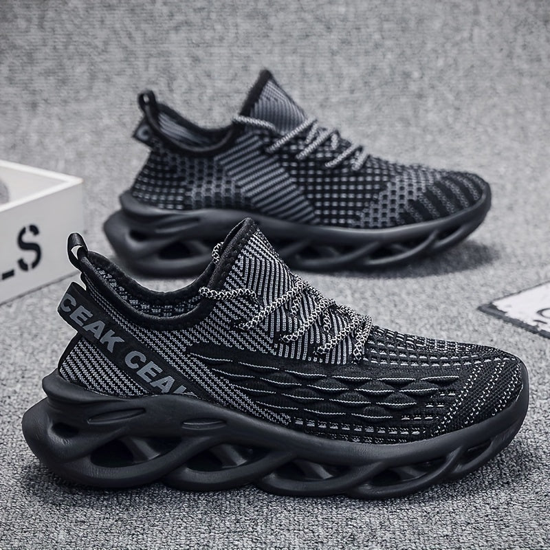 Breathable Slip-On Men's Running Shoes