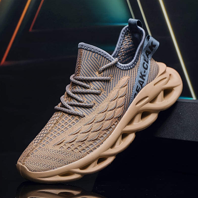 Breathable Slip-On Men's Running Shoes