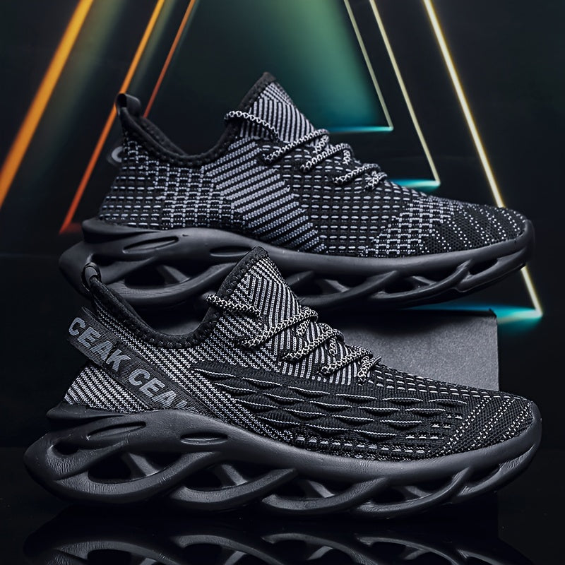 Breathable Slip-On Men's Running Shoes