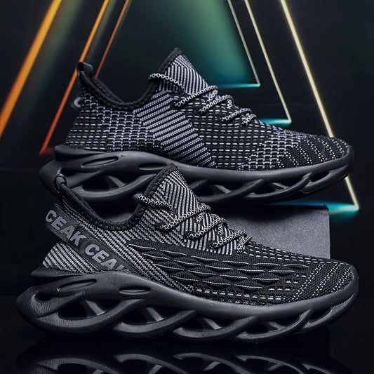 Breathable Slip-On Men's Running Shoes