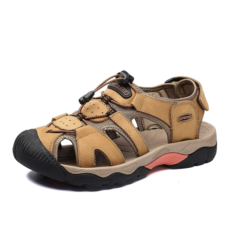 Orthopedic Hiking Sandals with Ergonomic Footbed and Shock Absorption