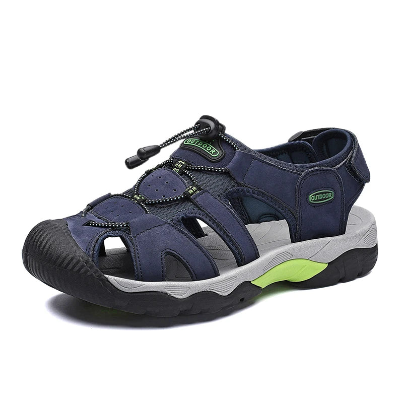 Orthopedic Hiking Sandals with Ergonomic Footbed and Shock Absorption