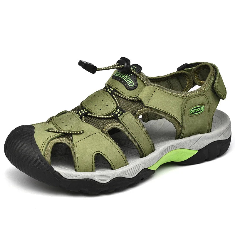 Orthopedic Hiking Sandals with Ergonomic Footbed and Shock Absorption