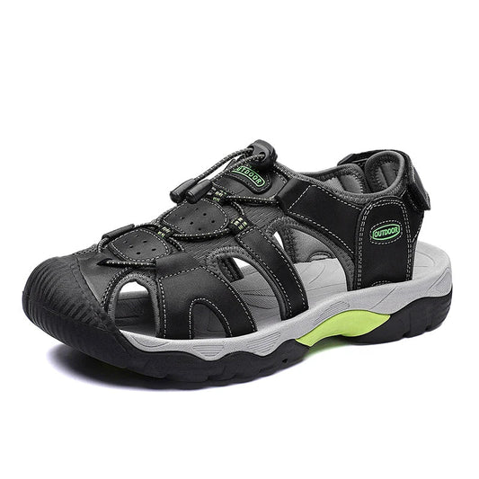 Orthopedic Hiking Sandals with Ergonomic Footbed and Shock Absorption