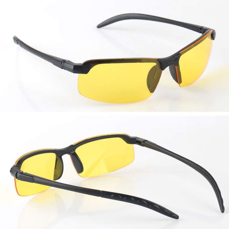 Night Driving Glasses with Yellow Lenses for Glare Reduction and Enhanced Visibility
