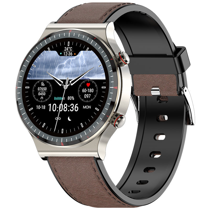 Smart Health Monitoring Smartwatch with Blood Pressure, Heart Rate, and Sleep Tracking