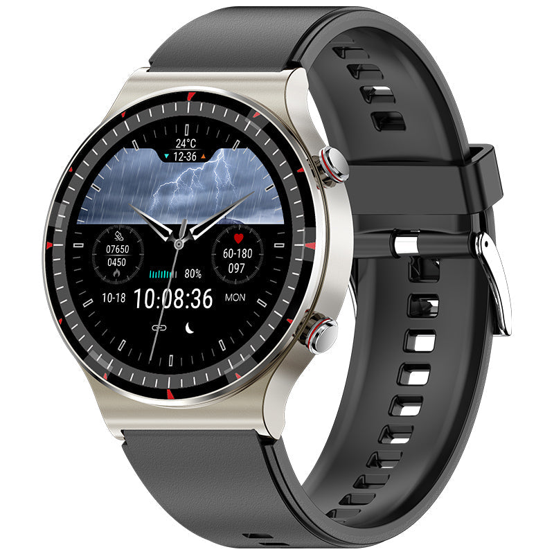 Smart Health Monitoring Smartwatch with Blood Pressure, Heart Rate, and Sleep Tracking