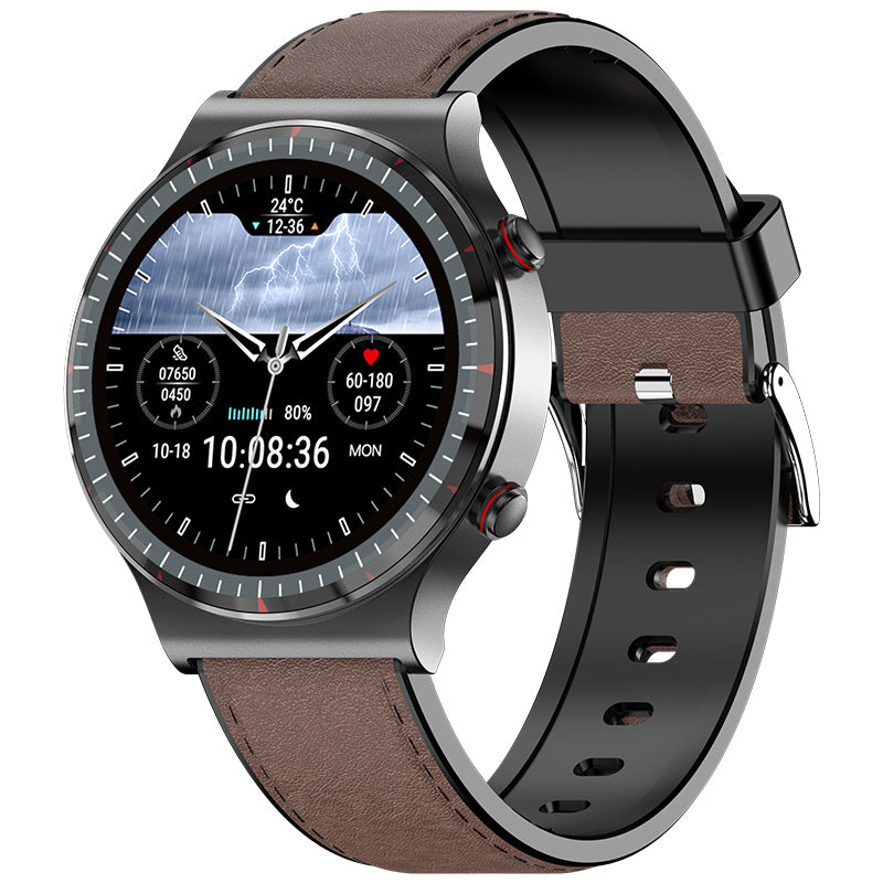 Smart Health Monitoring Smartwatch with Blood Pressure, Heart Rate, and Sleep Tracking