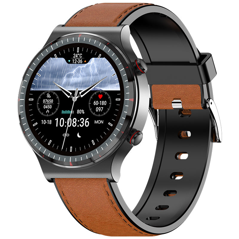 Smart Health Monitoring Smartwatch with Blood Pressure, Heart Rate, and Sleep Tracking