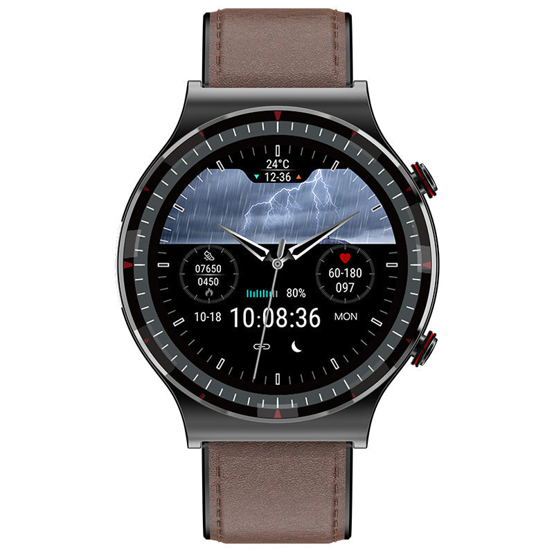 Smart Health Monitoring Smartwatch with Blood Pressure, Heart Rate, and Sleep Tracking