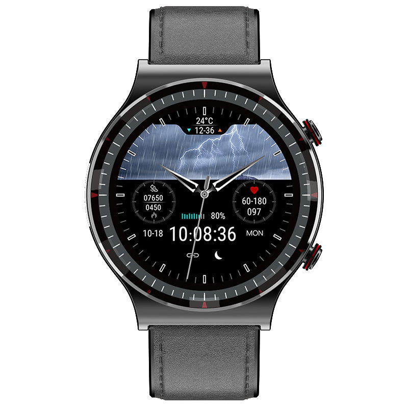 Smart Health Monitoring Smartwatch with Blood Pressure, Heart Rate, and Sleep Tracking