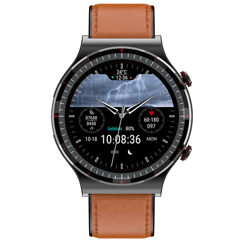 Smart Health Monitoring Smartwatch with Blood Pressure, Heart Rate, and Sleep Tracking