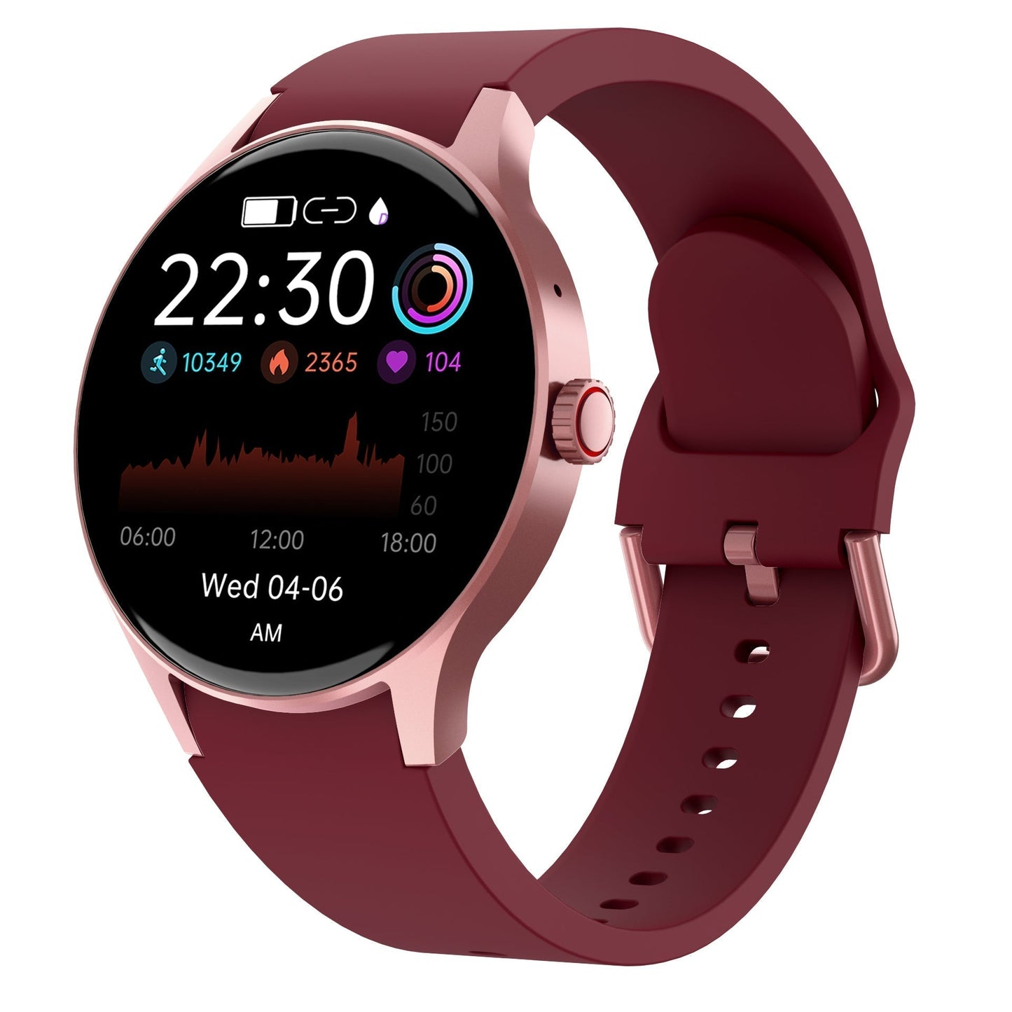 Advanced Health Monitoring Smartwatch with Activity and Sleep Tracking
