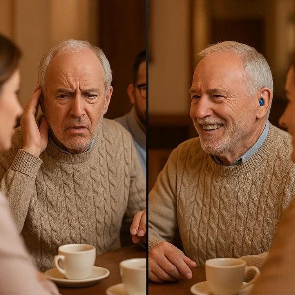 Invisible Rechargeable Hearing Aid with 3-Day Battery Life