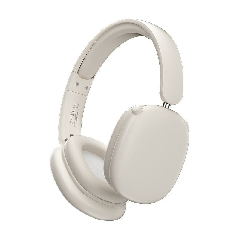 Wireless Over-Ear Headphones with Noise Cancellation and Long Battery Life