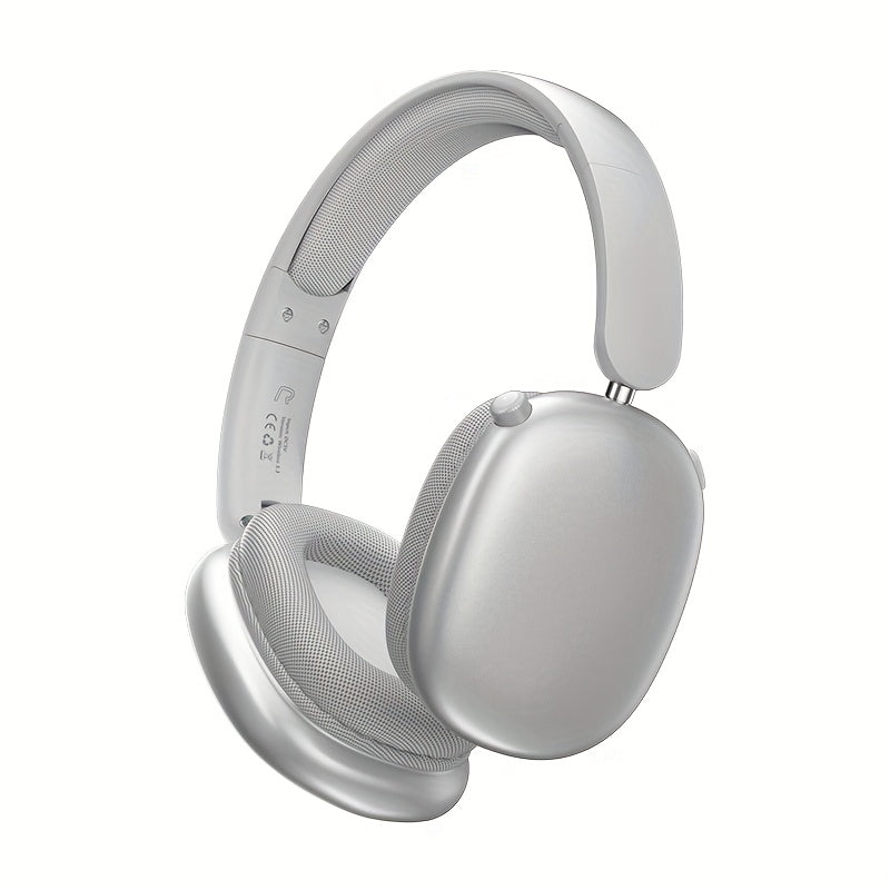 Wireless Over-Ear Headphones with Noise Cancellation and Long Battery Life