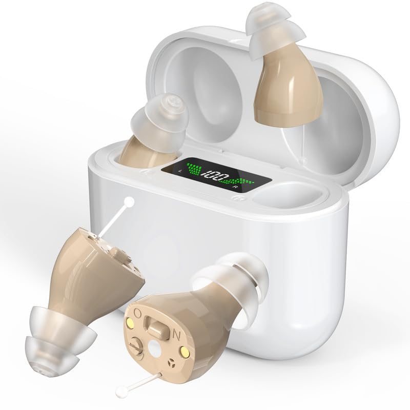 Wireless Rechargeable Hearing Aids with Noise Reduction and Comfortable Fit