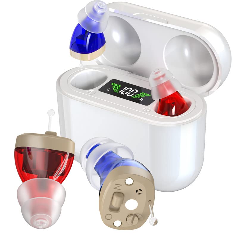 Wireless Rechargeable Hearing Aids with Noise Reduction and Comfortable Fit
